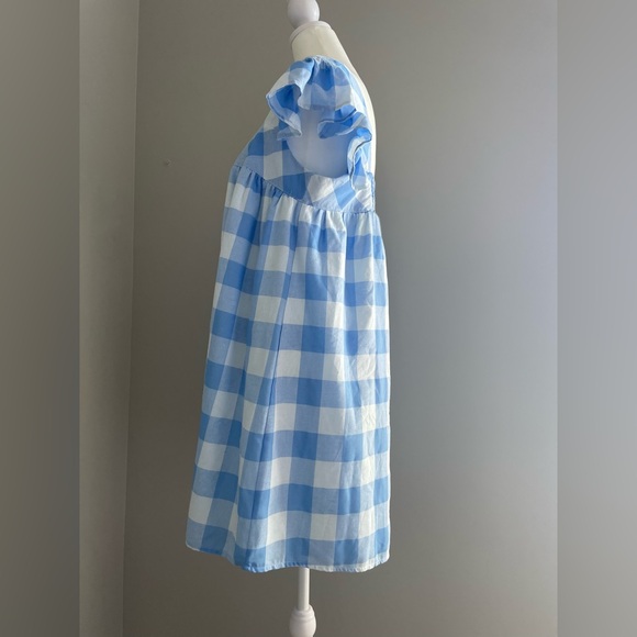 Entro Blue gingham dress, new w/ tags - Picture 3 of 3